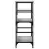 Bookshelf Gray Sonoma 50 x 33 x 82 cm Engineered Wood