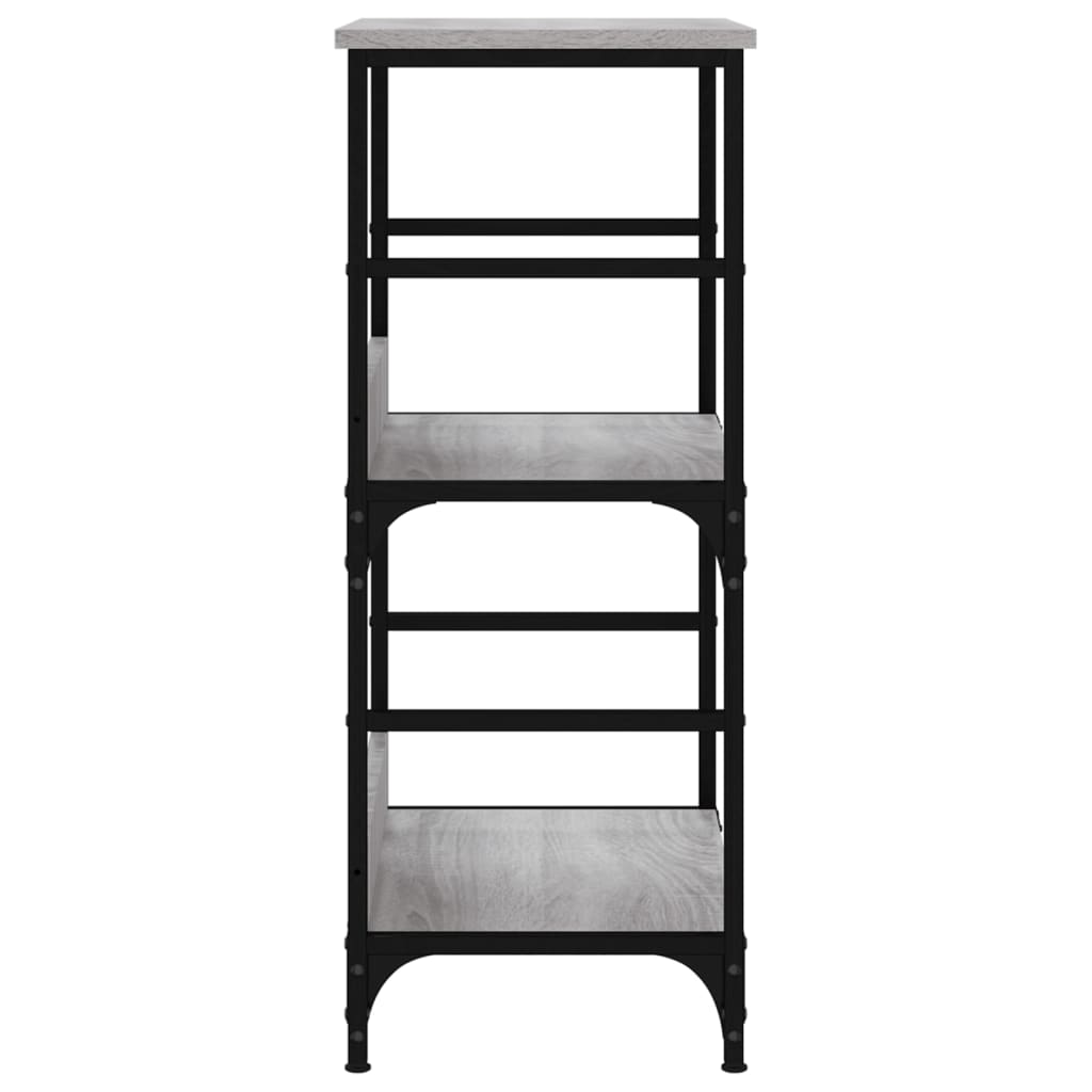 Bookshelf Gray Sonoma 50 x 33 x 82 cm Engineered Wood