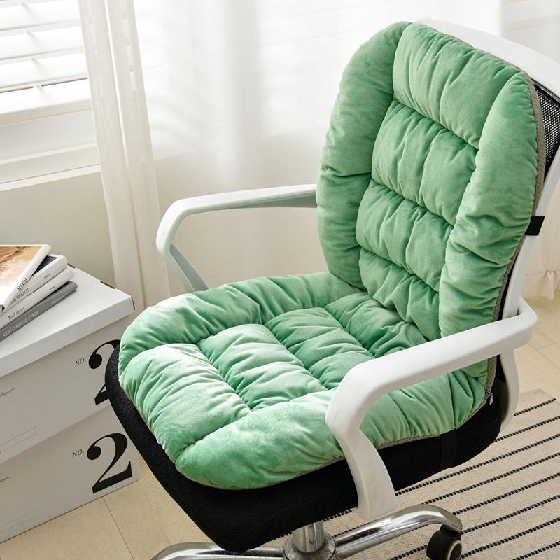 Integrated Seat Cushion, Office Chair Cushion, Backrest, Thickened Student Chair Cushion
