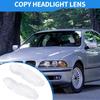 Clear ABS Headlight Cover for 1995-2000 Cars (1 Pair)