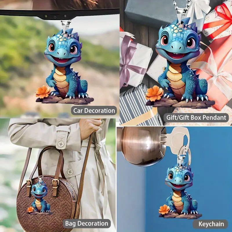 Christmas Acrylic Colorful Tree Car Ornament Bringing Festive Spirit To Home And Decor Auto