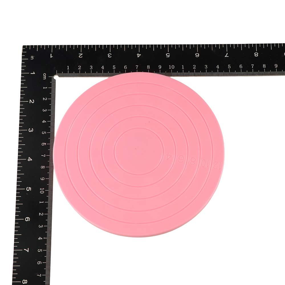 Kitchen Tools Mini Cake Rotary Table DIY Round Cake Turntable Stand Plastic Cookie Stand Home