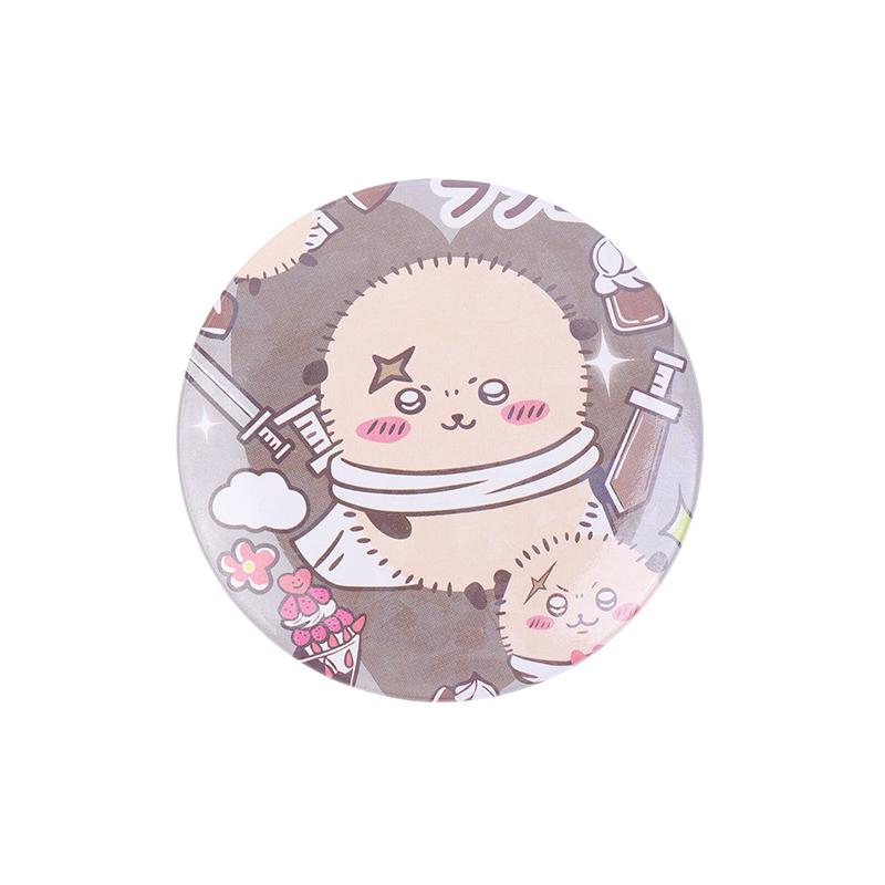 Cartoon Brooch For Kids Gift Enamel Pin Anime Pins Tinplate Chest Badge Hanging Bag Decor