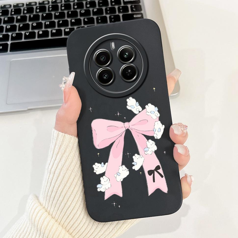 For Realme 12 Pro 5G Case RMX3842 RMX3843 Cover Fashion Panda Painted Phone Case For Realme 12 Realme12 Pro 5G 2024 Soft Cover