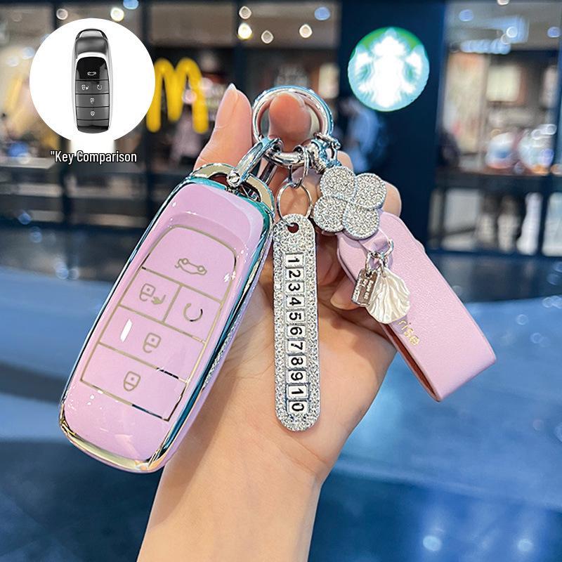 Key Case for GAC AION Y/S/Xuan 580/Mei 630 LX PLUS V Buckle Shell