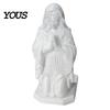 Durable 3D Printed Figure Western Realistic Ornament, Compact Sculpture, Matte White Hexagonal Base Ornament PLA Statue, Stable Decorative Religious