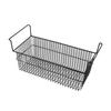 2Pcs Chest Freezer Organizer Bins Deep Basket Stackable Storage Rack Metal Wire Black L63cm X W27cm