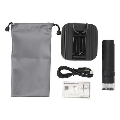 Wireless Digital Microscope 2MP 1000X Magnification WiFi with 8 Light USB APP Handheld Microscope