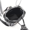 Used Miu Miu Matelassé Microbag Shoulder Bag 5NR026 leather Black Used Women