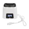 Nail Tools White Cleaning Machine High Temperature Hair Salon Manicure Tools Cleaning BoxEU Plug
