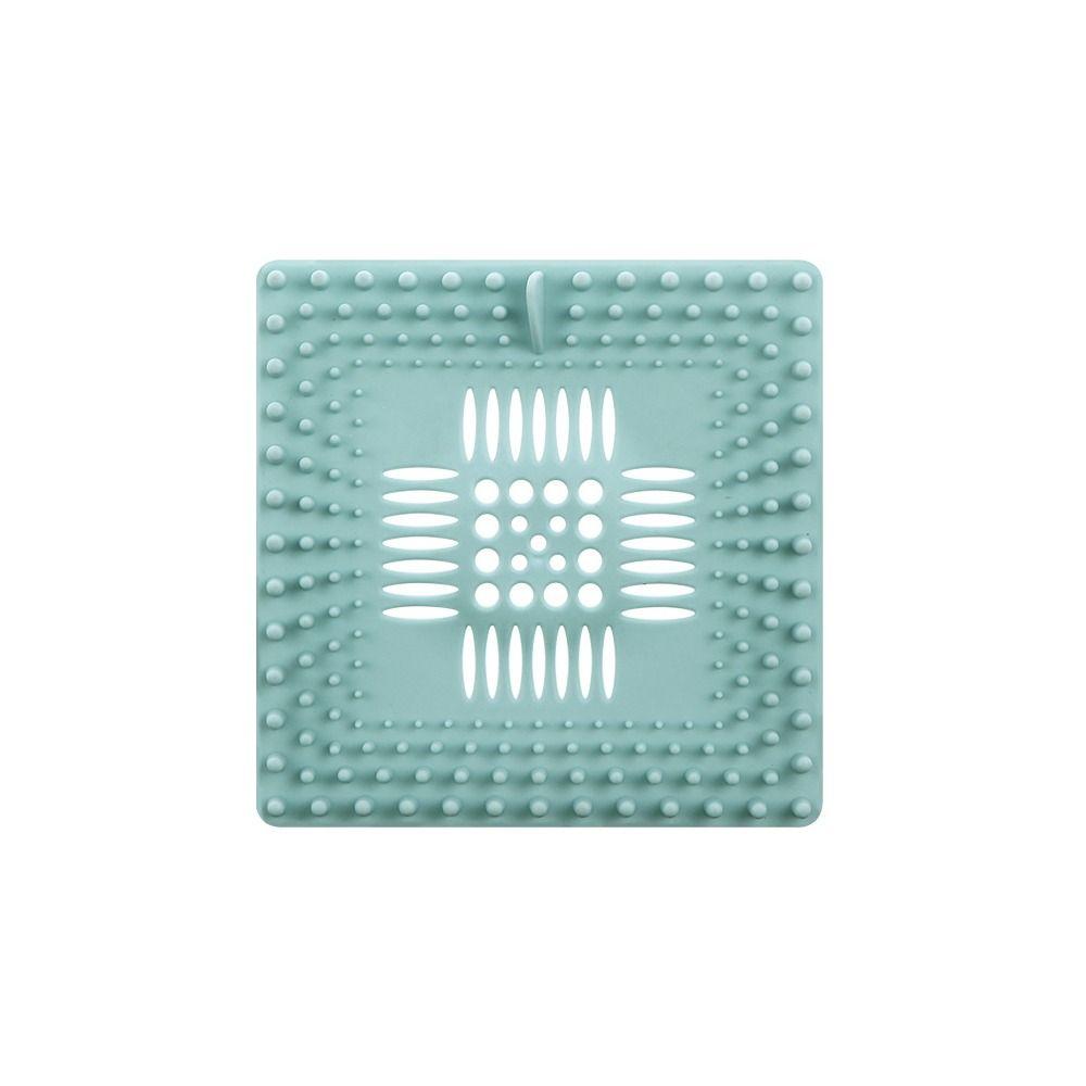 3pcs/set Floor Drain Sewer Outfall Drain Filter Square Shape Mesh Trap Kitchen Bathroom Accessories