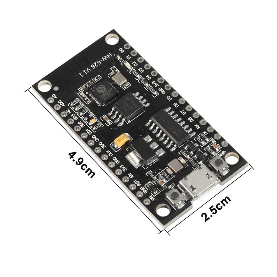 Integracja modułu NodeMCU V3 Lua WIFI dodatkowej pamięci ESP8266 32M Flash USB-serial CH340G Node MCU