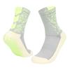 Colorful Shock-Absorbing Non-Slip Mid-Calf Football Socks with Thick Terry Bottom, Breathable Design for Adults