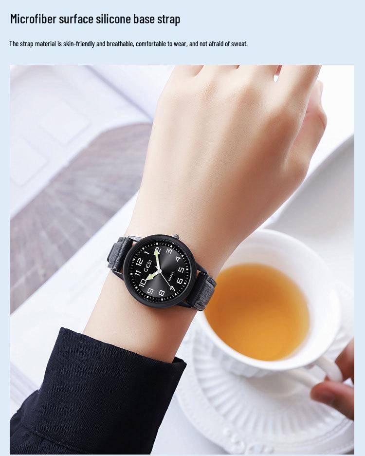 Gedi Creative Arrow Men's Luminous Quartz Waterproof Watch