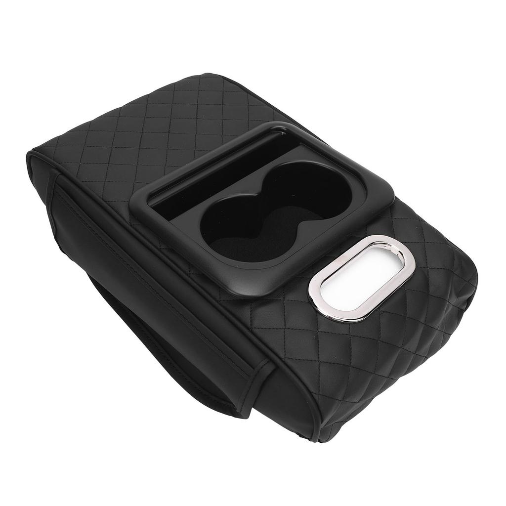 Auto Mittelkonsole Armlehnenkissen Memory-Schaum Auto Armlehnenbox mit Getränkehalter Taschentuchbox für SUVs LKWs und Autos