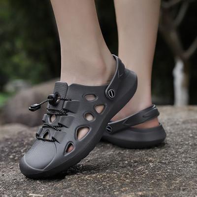 With Platform Man Sandals Height Shoes for Men Eva Breathable New Fashion Comfortable Daily Use Non-slip Cheap Liquidation Pvc V