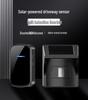 Solar-Powered Wireless Doorbell with Waterproof Remote and Car Theft Alarm