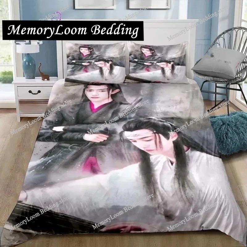 Drama The Untamed Xiao Zhan Wang Yi Bo Beddengoed Set Eenpersoons Twin Volledig Queen King Size Bed Set Volwassen Kind Slaapkamer Beddengoed Cadeau