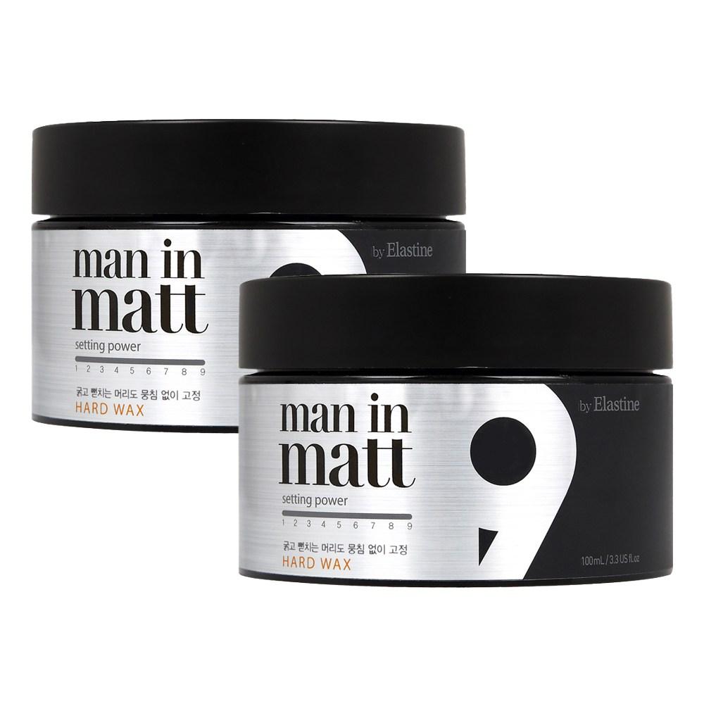 Elastine Men In Matte Matte Hard Hair Wax 80g 2 Pcs