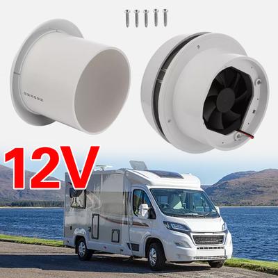 Mushroom Head Exhaust Fan RV Conversion Accessories Top Mount Round Vent Car Mute Mushroom Head Exhaust Fan