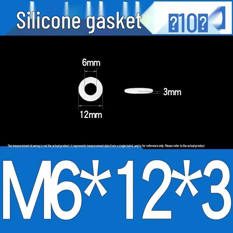 Silicone High-Temp Waterproof Gasket & Shock Absorbing Seal Pad