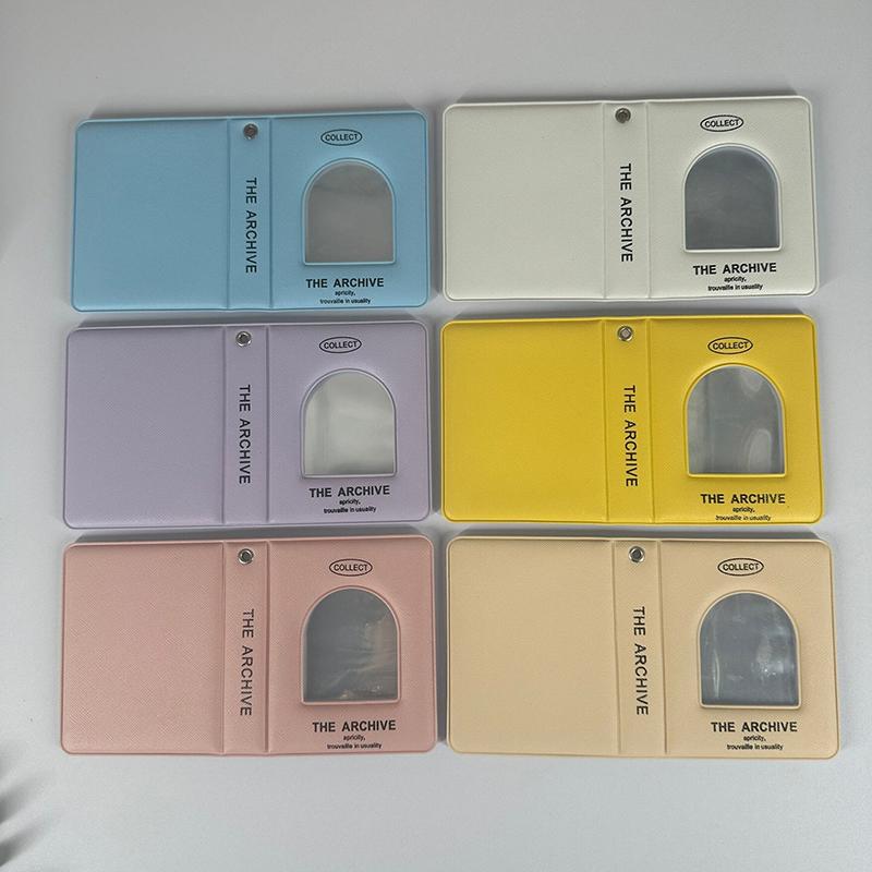 40 Positions Kpop Binder Photocards 3 Inch Love Heart Hollow Collector Book Idol Photocards Holder Book Binding Machine