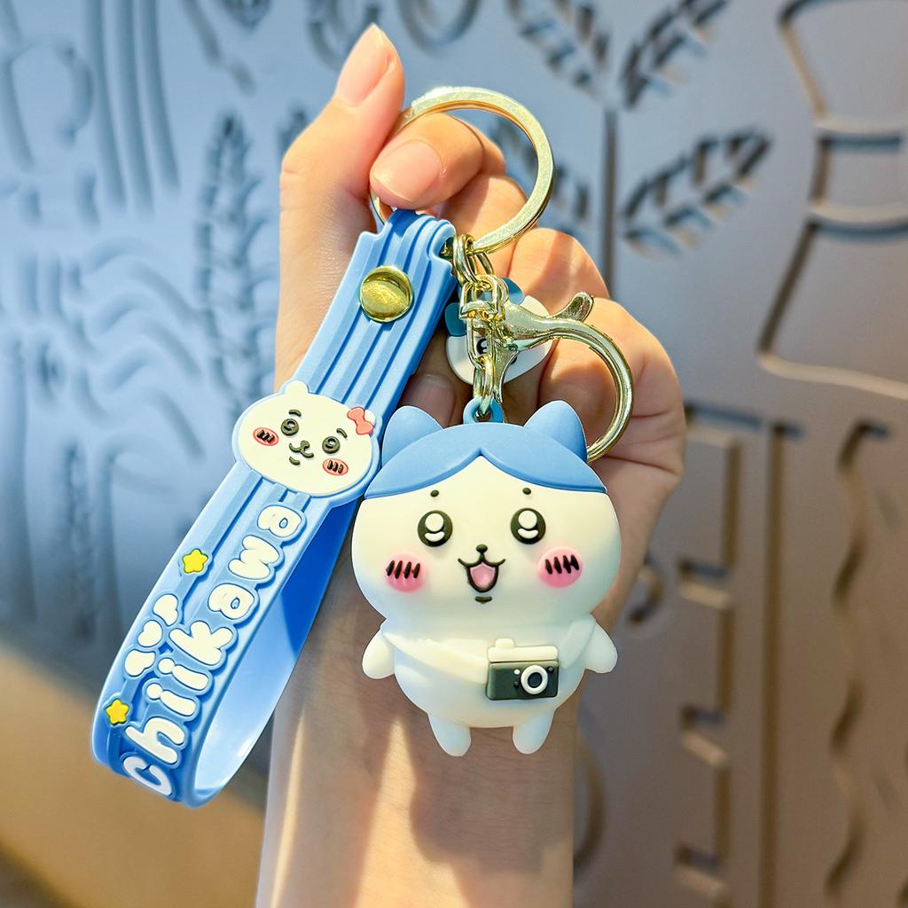 Cartoon Jiyikawa Keychain Japanese Doll Usaki Pendant Couple Pendant Car Key Chain Small Gift