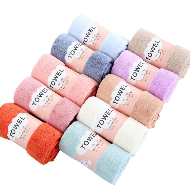 Coral Fleece Bath Towel 70x140cm Soft Absorbent For Adults And Teens