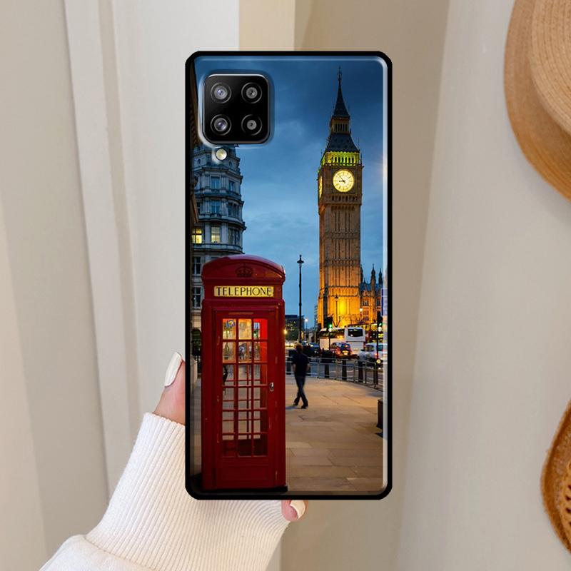 London Bus England Big Ben Case For Samsung Galaxy A16 A56 A36 A26 A25 A54 A34 A14 A52 A32 A12 A13 A33 A53 A15 A35 A55