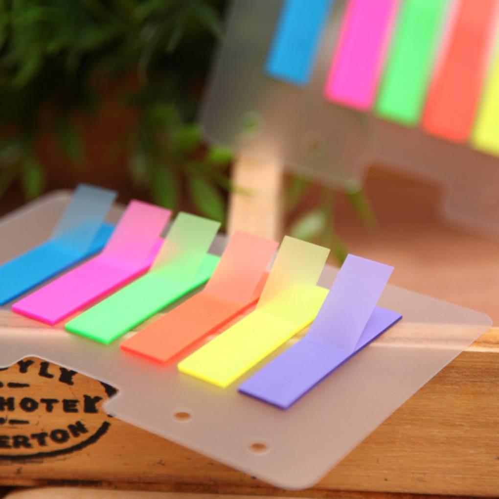 PET Memo Pad Notepad Stationery Notes Sticker Office Supplies Student Gifts