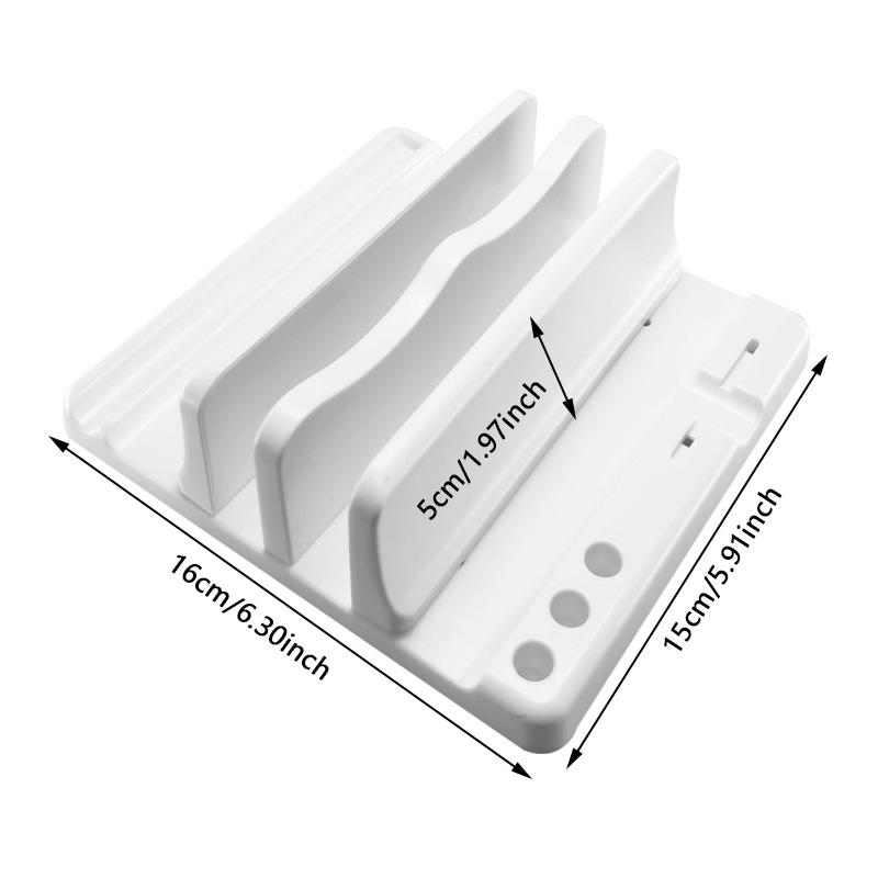 Vertical Laptop Stand, Laptop Holder With Adjustable Dock, ABS Single/Dual Slots Computer Holder Compatible With Tablet, Book