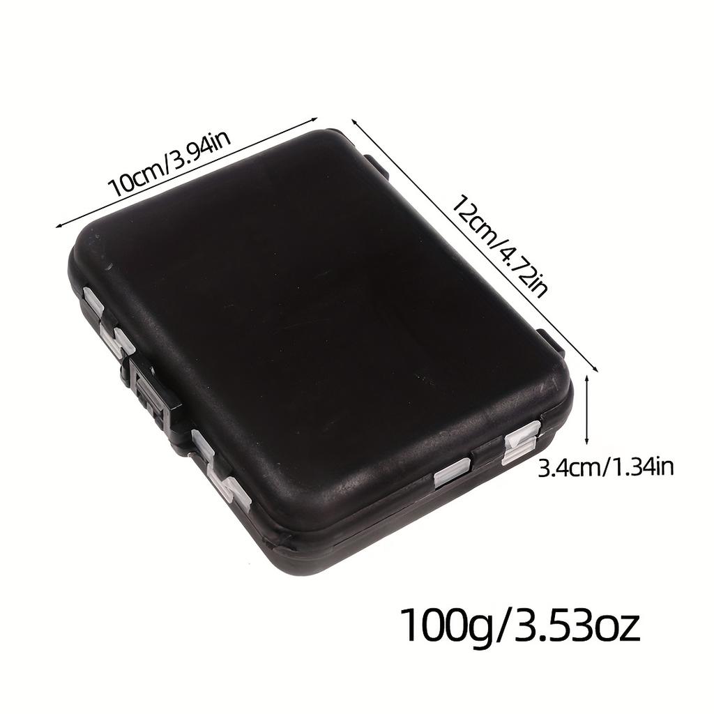 FTK Luya Bait Box Accessory Box Single Layer Single-sided Storage Box Fishing Tackle Box Soft Bait Hard Bait Storage Microfluidic Toolbox Portable