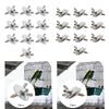 10Pcs Bird Perches Fitting Screws Nut Kits M5*30 for Rack Exercise Platform