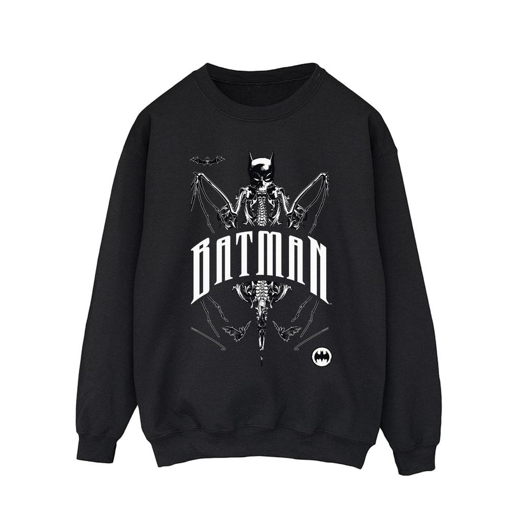 Batman Herren Fledermaus Skelett Sweatshirt