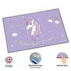 Viquel - Sous Main De Bureau Décoratif Thème LICORNE - Violet - Enfant Fille