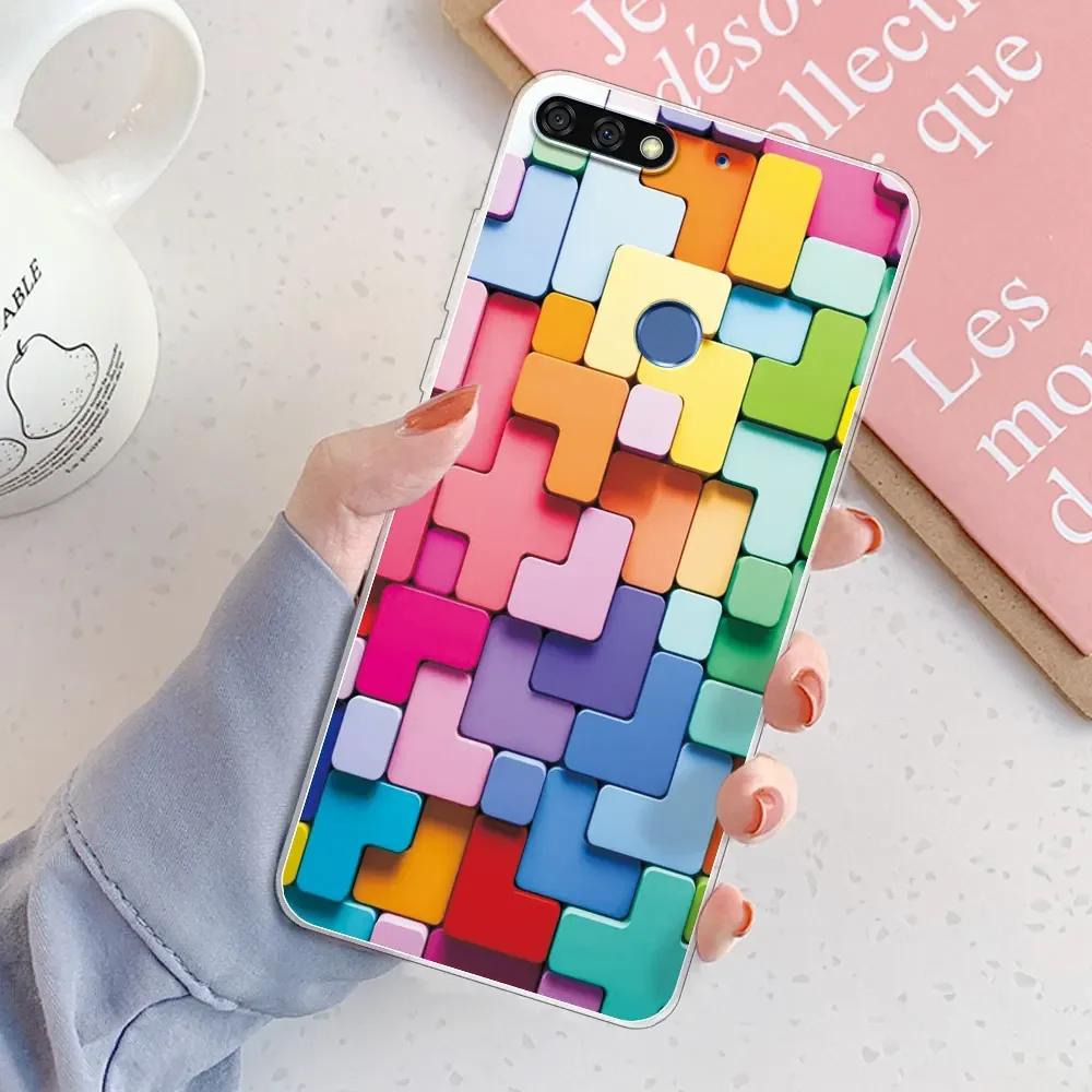 For Honor 7C 5.99 /7C RU 5.7 Case Honor 7A 7S 7A Pro 7A Prime Clear Soft Silicone Phone Case For Honor 8C 8A Pro 8A Prime Fundas