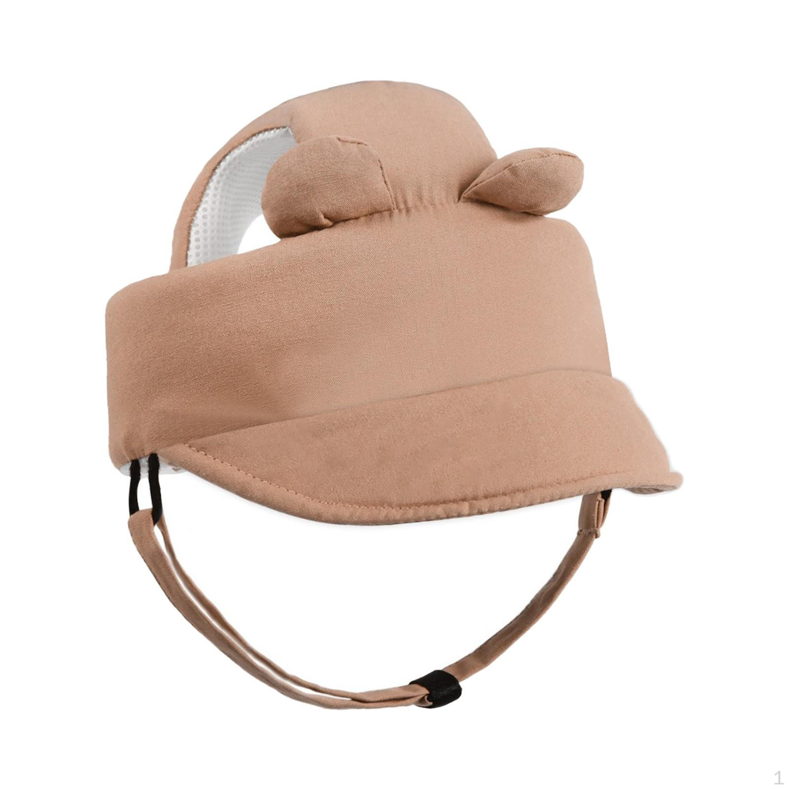 

Детская защитная шляпа Мультяшный мягкий протектор для головы для ходьбы ползания игры синий