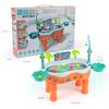 Magnetic Fishing Toys, Electric Rotating Fishing Platform That Can Add Water, Fish Fishing And Water Play Toy Set