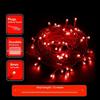 Starlit 12 Meter 72 LEDs String Light for Decoration | Festival LED String Light for Diwali, Christmas and Home Decoration| Red, Pack of 1