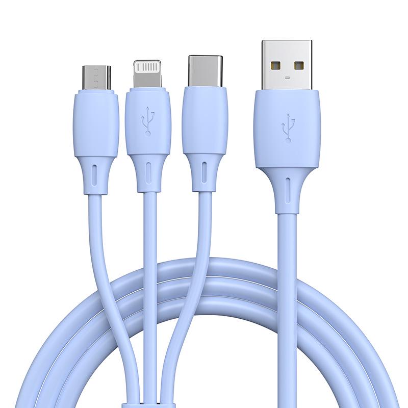 Romoss 3-in-1 Fast Charging Cable 3.5A for Android, Huawei, Apple