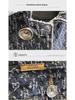 Men's High-End Retro Denim Jacket: Stylish Cat Claw Design with American High Street Vibes