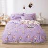 Thickened Brushed Four-piece Bed Sheet and Quilt Cover Three-piece Set Four-season Autumn and Winter Bedding Duvet Cover