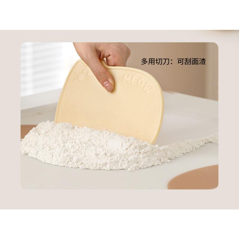 Large Non-Slip Silicone Pastry Mat - Food Grade Dough Rolling Pad, Anti-Slip Kitchen Baking Mat & Reusable Cookie Pastry Board