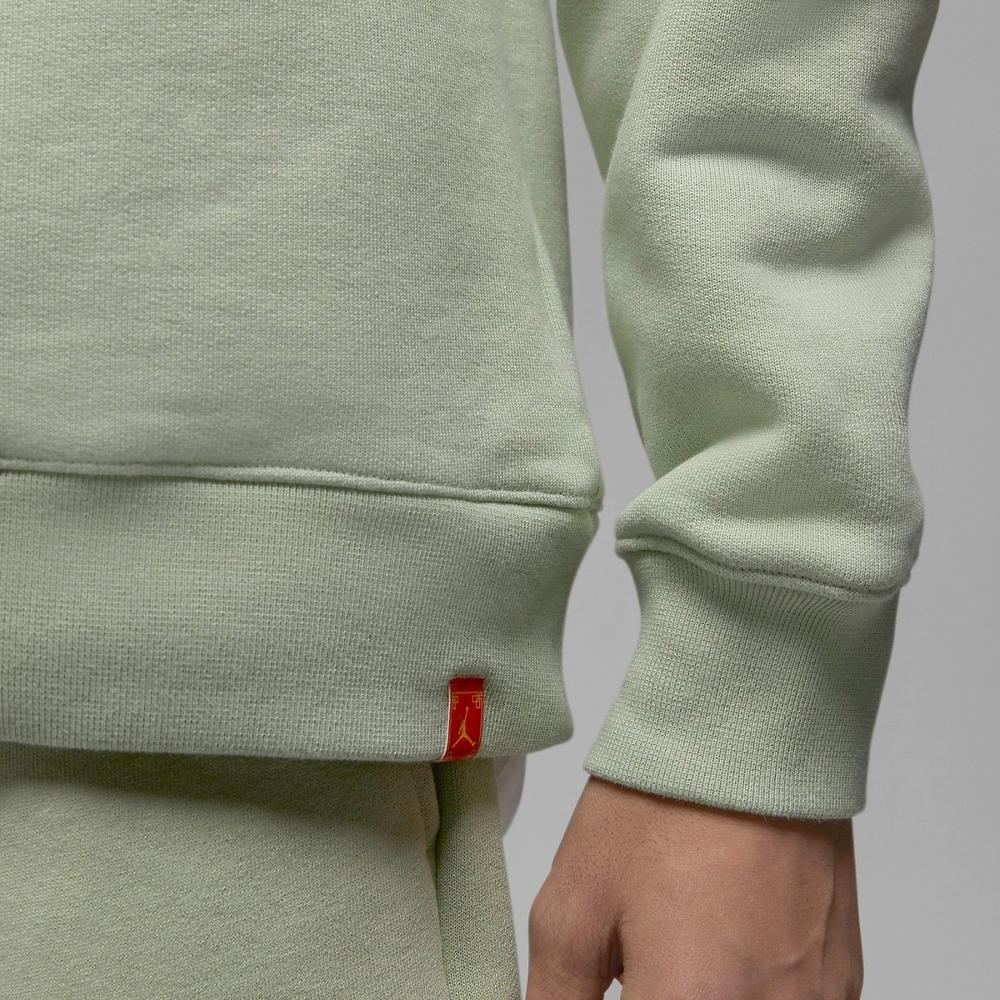 Jordan Embroidered Logo Crew Neck Sweatshirt Men Tops Green FJ1321-327