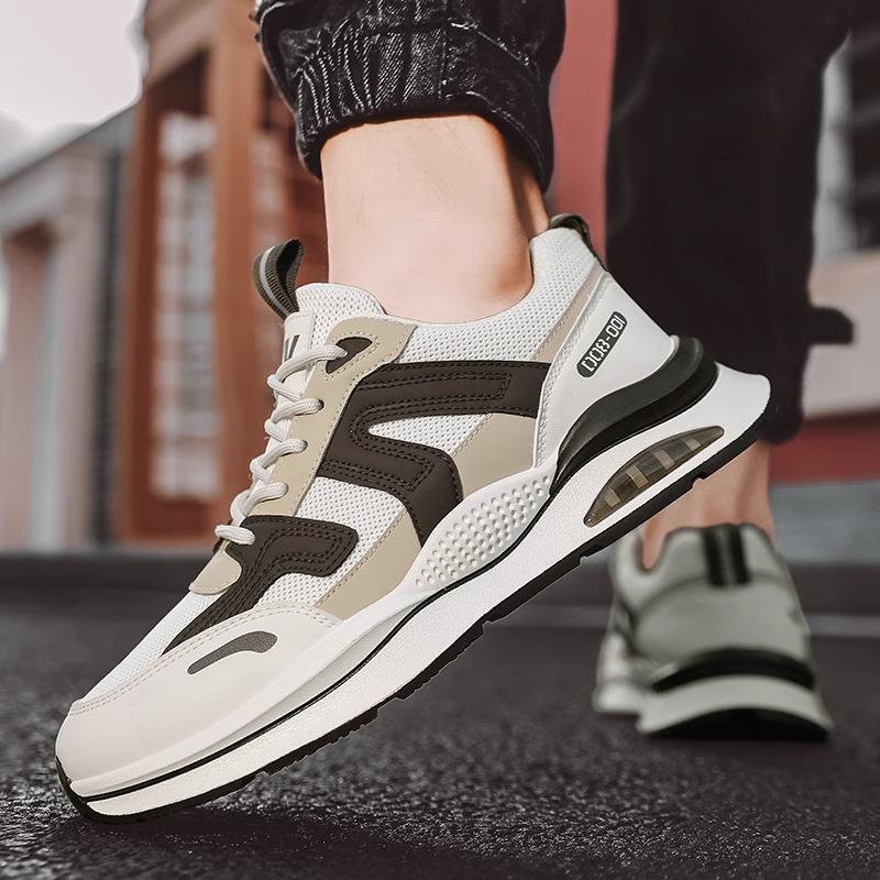 Fashion Men's Sport Shoes Forrest Gump Shoes Summer 2024 New Casual Running Thick Sole Height Increasing Mountain Climbing Lace Up Shoes