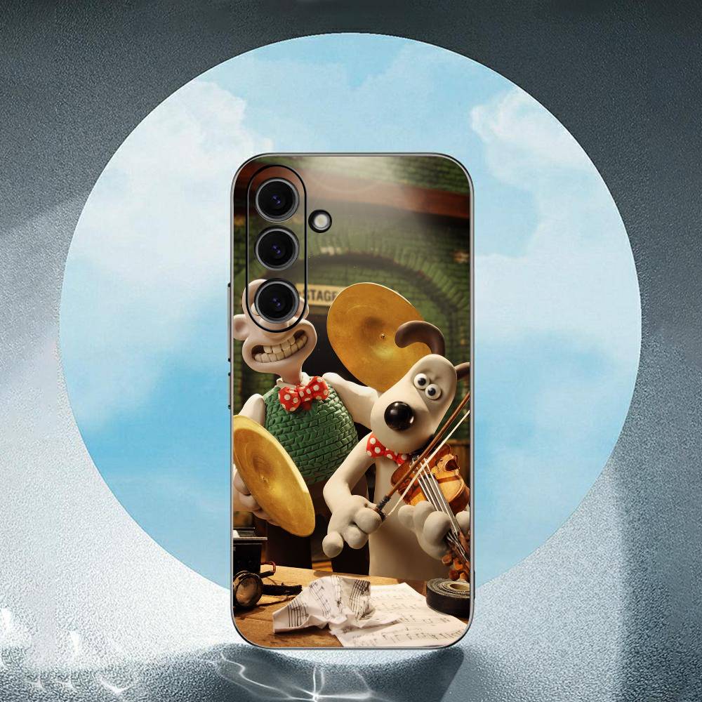 WallaceS niedlicher G-Gromit Luxuriöse Schwarze Handyhülle Für Samsung Galaxy S23 S24 S25 Ultra S22 Plus S21