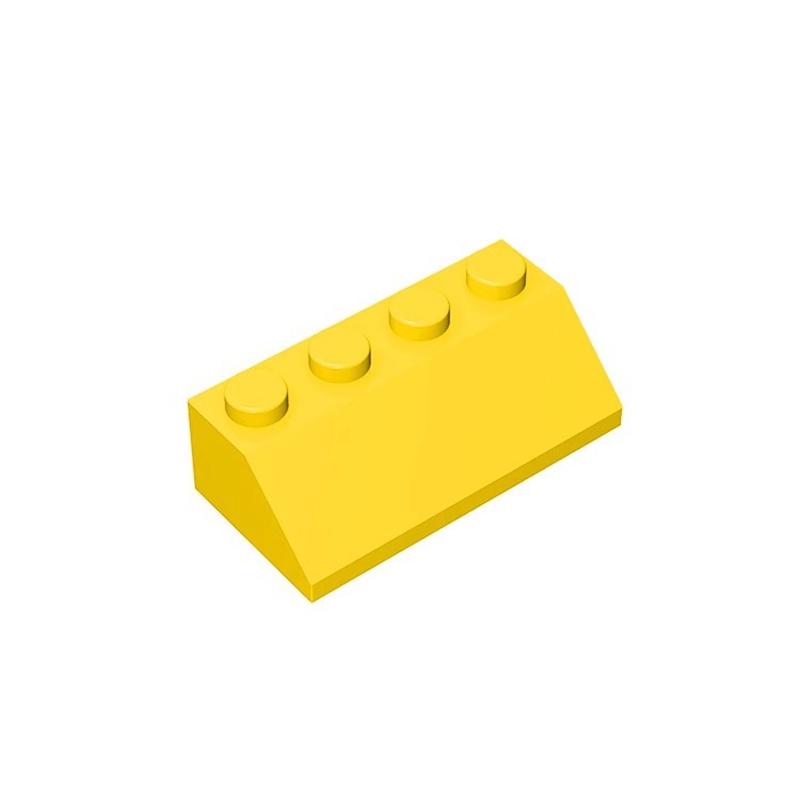 50g / 25Pcs 3037 2x4 Sloping Construction Brick My Own Creation Roof Add-Ons Fitting Including Brick Creativity Children Toy Assembly
