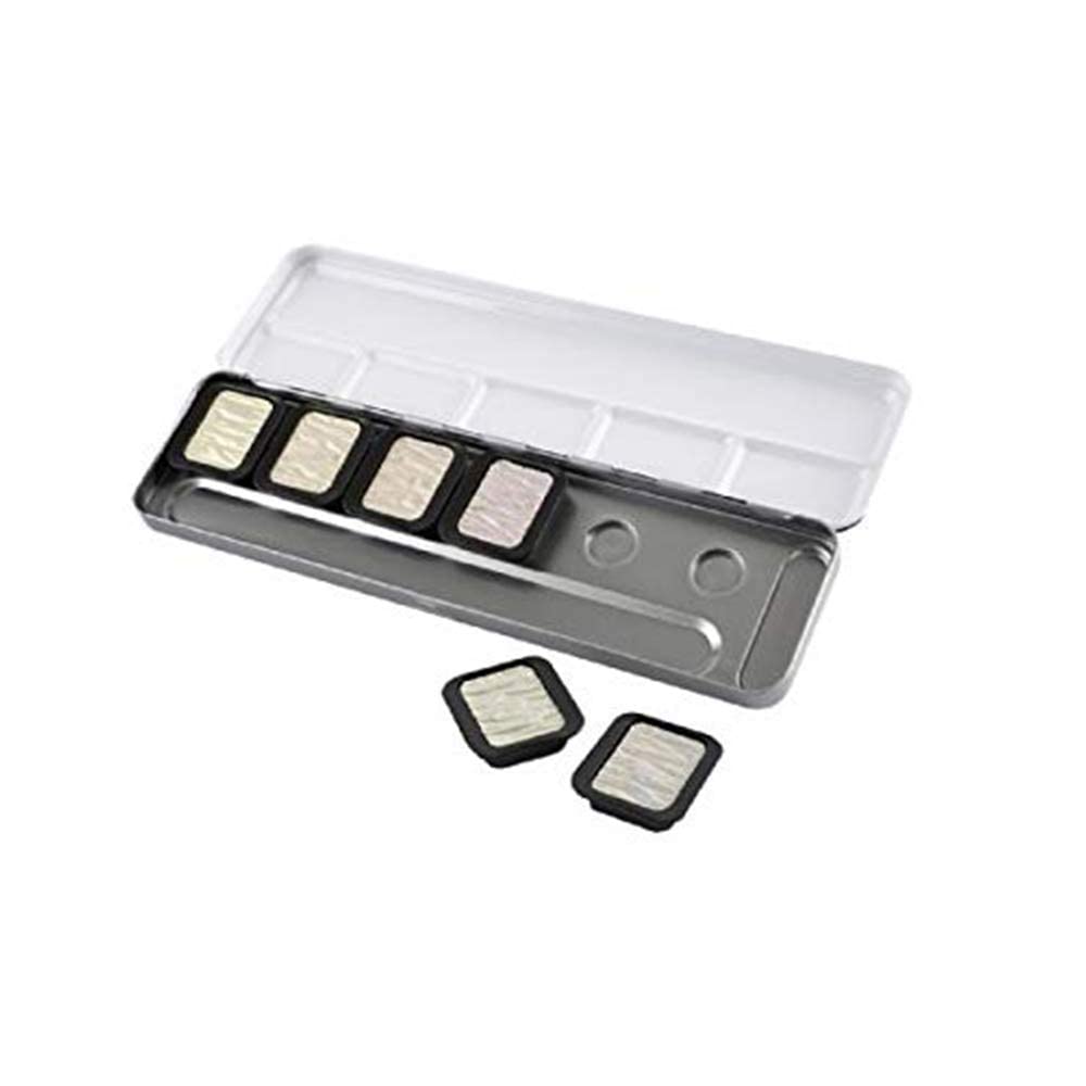 Finetec Holbein Art Materials Finetec Pearlescent Color F5600 Iridescence 6-Color Set 610604