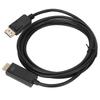 1.8m/5.9ft DisplayPort To HD Multimedia Interface Adapter 4K30HZ/1080P DP To HD Cable  Monitor Use
