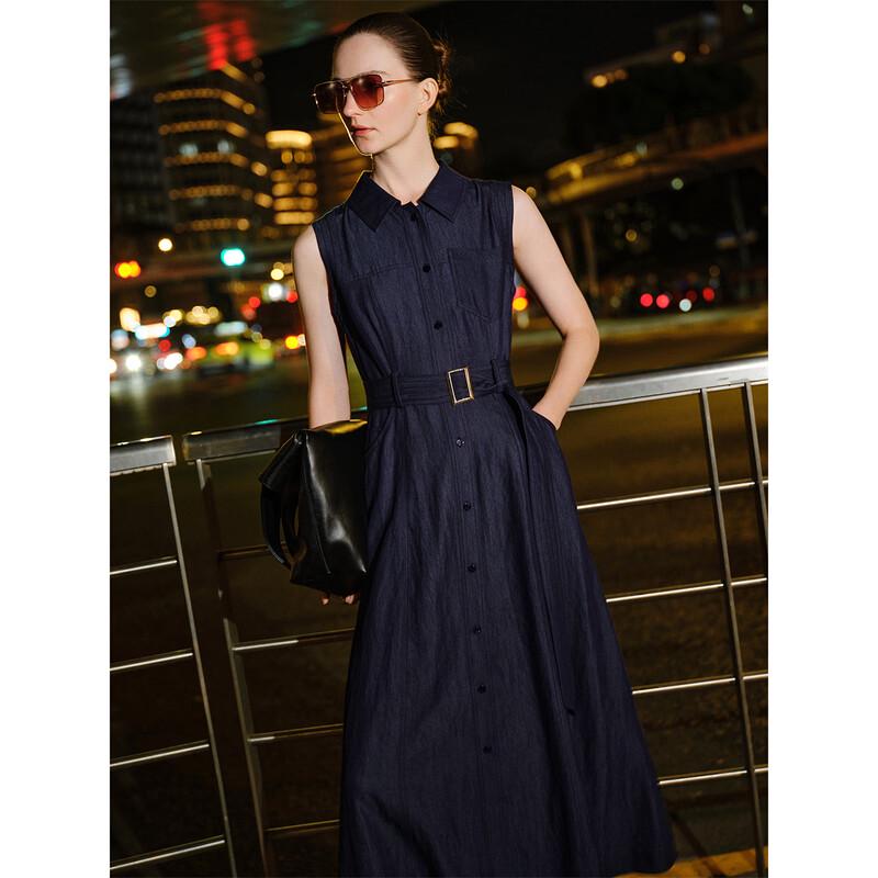 Giovanni Valentino Women s Sleeveless A-Line Long Dress S